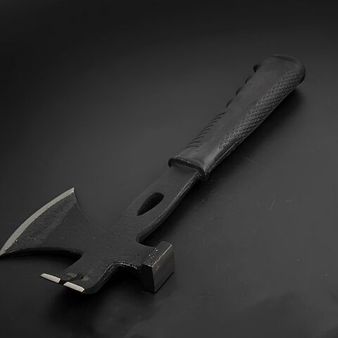 Machado de rachar lenha de aço carbono de alta resistência personalizado, durável para caça e corte