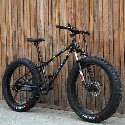Vélos pour adultes avec suspension intégrale, amortisseurs et pneus larges (fat bike), prix usine, fabriqués en Chine.