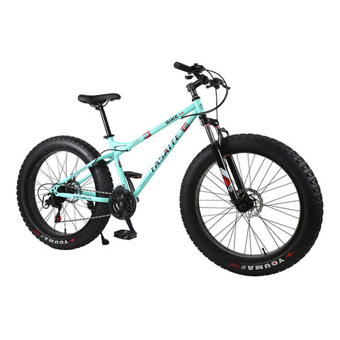 Vélos pour adultes avec suspension intégrale, amortisseurs et pneus larges (fat bike), prix usine, fabriqués en Chine.
