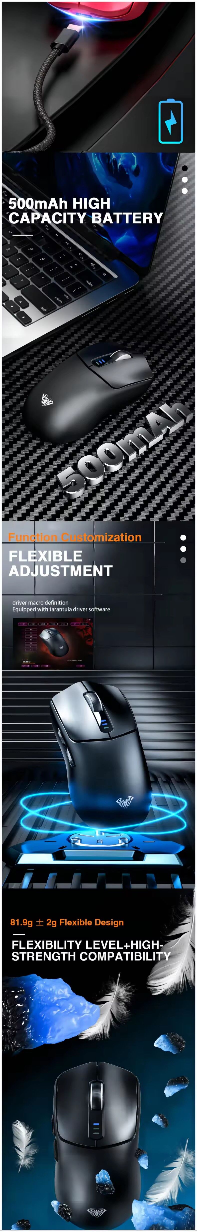 Sc580 Mouse Factory Direct High Quality China Wholesale Aula Sc580 Gamer Mouse Usb ...
