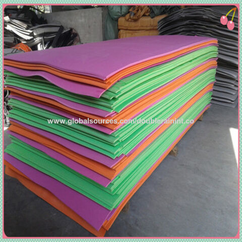 Fournitures de Bureau : Lot de 100 Feuilles de Mousse EVA, 14 x 21,6 cm, Couleurs Assorties (20 Couleurs), Épaisseur 2 mm, pour Arts et Loisirs Créatifs