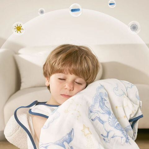 Bestseller Baby Schlafsack Sommer Bambus Baumwolle Kinder Einteilige Anti-Tret-Decke
