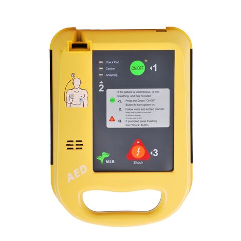 Desfibrilador Externo Automático UTmedical con CE, ISO para Situaciones de Emergencia - DEA Profesional para Uso Médico