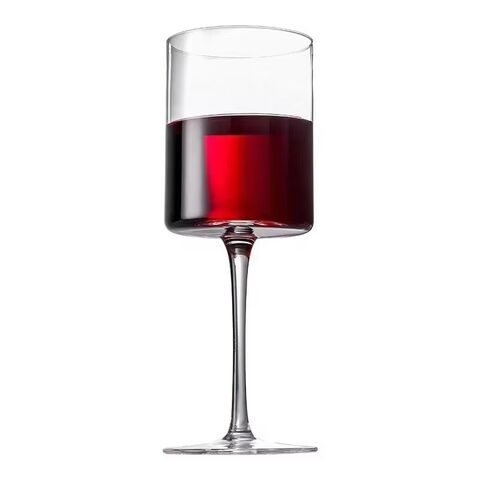 410ml Straight Highball Champagnergläser Haushalts-Kristall Bleifreies Glas Rotwein Kristall Stiel Weinglas