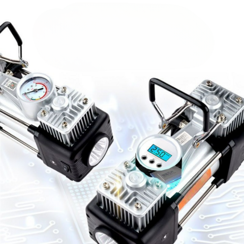 Compresseur d'air portable haute pression pour gonflage de pneus de voiture et usage domestique - Pompe à air très demandée