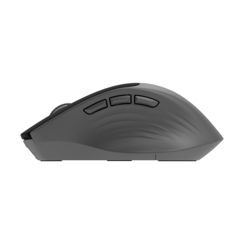 Souris Bluetooth sans fil Aikun avec double version 5.0+4.0, Souris silencieuse avec 5 boutons et molette en aluminium haute vitesse