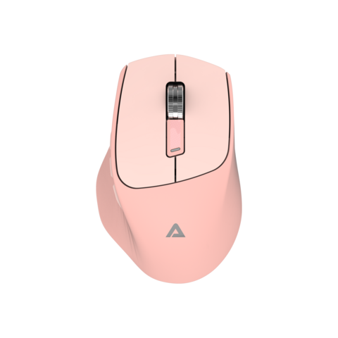 Souris Bluetooth sans fil Aikun avec double version 5.0+4.0, Souris silencieuse avec 5 boutons et molette en aluminium haute vitesse