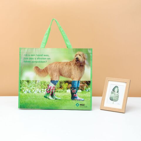 Bolsas reutilizables de tela no tejida de alta calidad con logo personalizado impreso para publicidad y promociones al por mayor