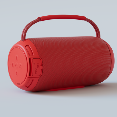 Haut-parleur Bluetooth portable, carte enfichable, sans fil, avec audio extérieur RVB, subwoofer portable, petit haut-parleur en tissu, cadeau