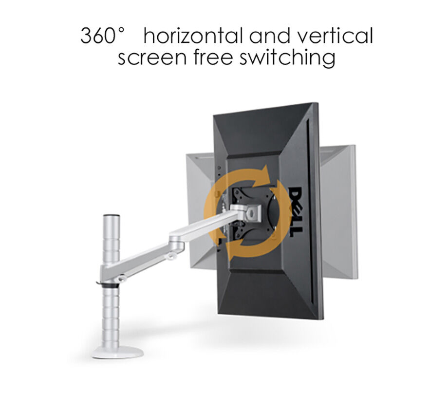 Computer Rotating Mounting Brackets Monitor Mount Arm With Quick ...