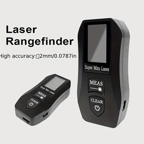 Cinta Métrica Digital Láser Recargable y Duradera de Alta Venta - Instrumento de Medición con Medidor de Distancia Láser Estable