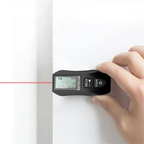 Cinta Métrica Digital Láser Recargable y Duradera de Alta Venta - Instrumento de Medición con Medidor de Distancia Láser Estable
