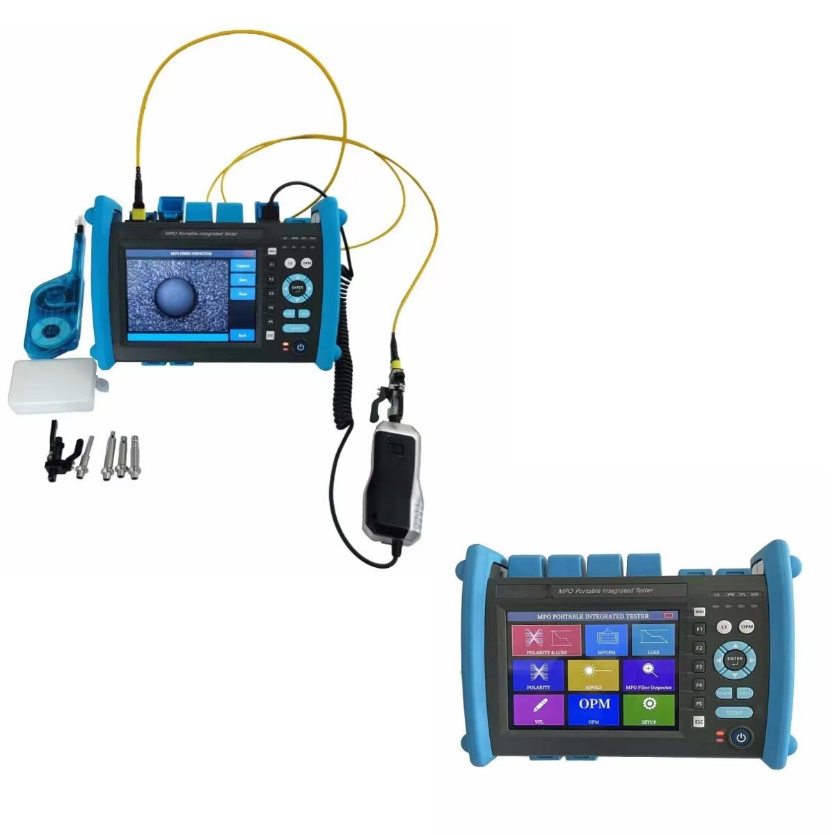 Ftth Fttx 5.6inch Color Touch Screen 24f Mpo Integrated Fiber Optic