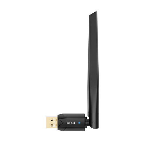 USB Bluetooth 5,4 Pro adaptador para PC 2024, largo alcance Bluetooth dongle receptor con BR EDR ble LMP13.X, plug and play soporte Win