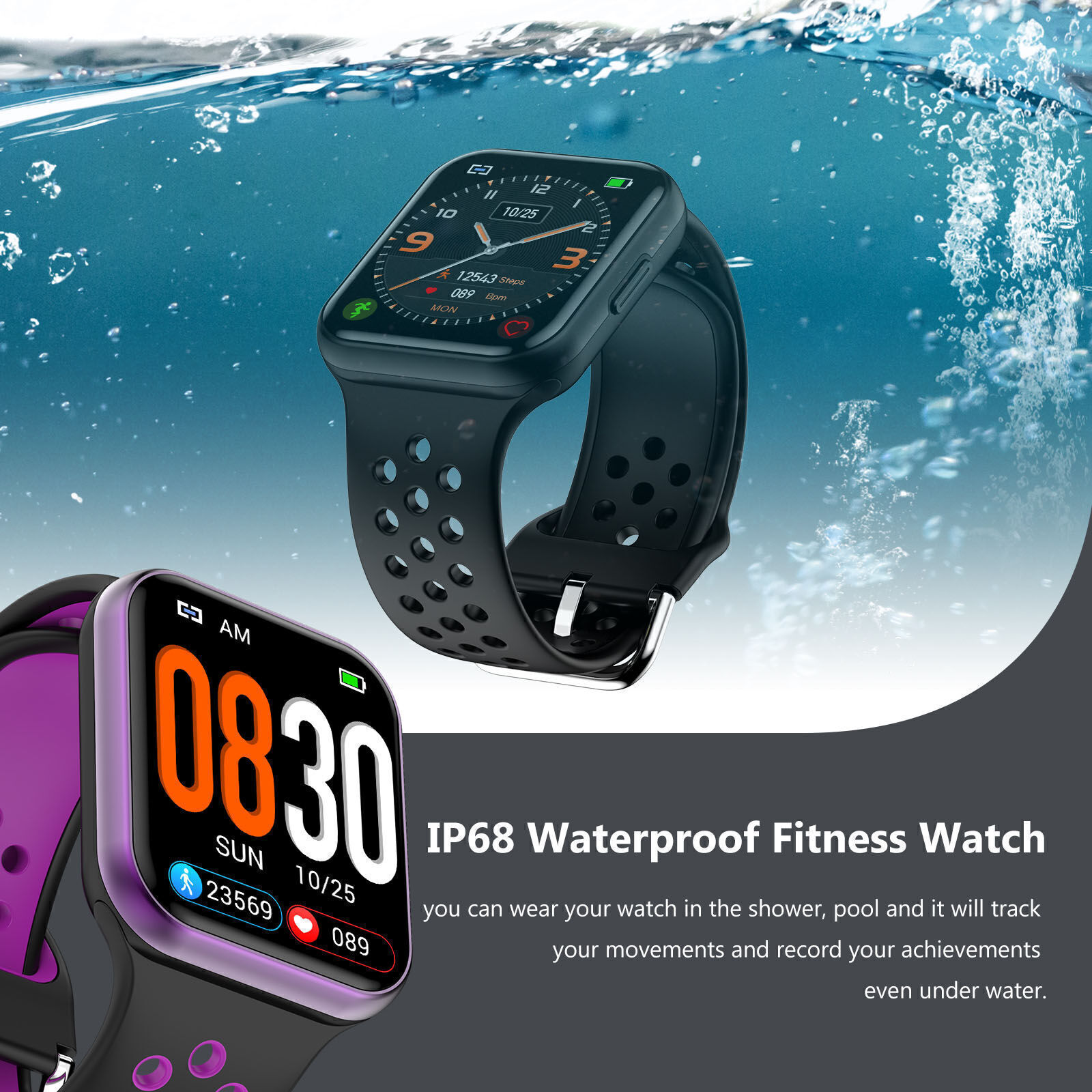 Buy China Wholesale Supplier Activity Sleep Trackers Smart Watch Patent ...