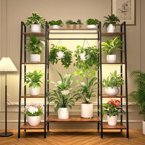 Support pour plantes avec lampes de croissance pour la décoration intérieure à bon prix d'usine