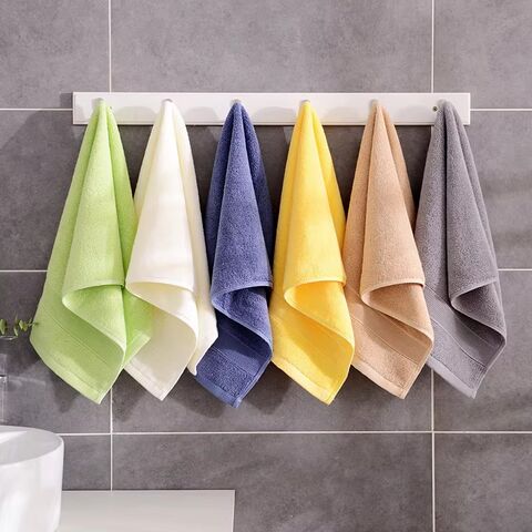 Toallas de baño extragrandes, sólidas, duraderas, de algodón 100% suave y absorbente con logo personalizado para el hogar