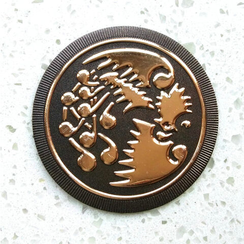 Monedas de Desafío Metálicas Brillantes con Logotipo Personalizado en Aleación de Zinc 2D 3D para Colecciones