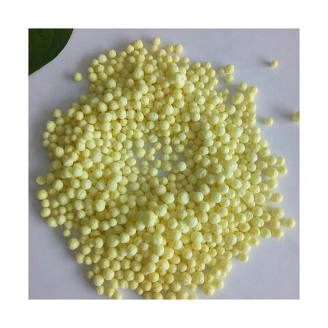 Azufre en Polvo de Copos Blancos Granular Agente de Tratamiento de Agua 16 Toneladas
