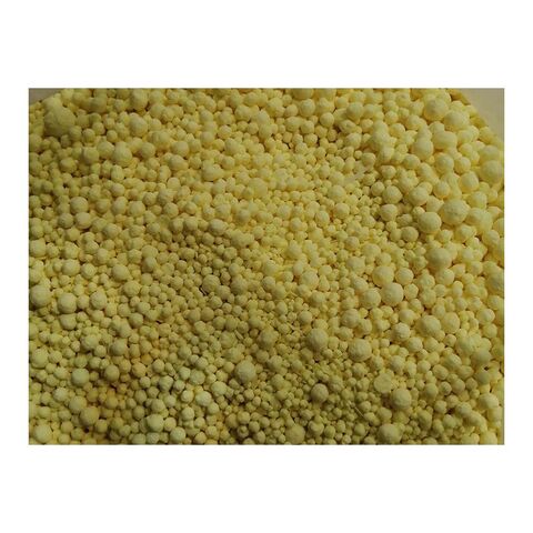 Azufre en Polvo de Copos Blancos Granular Agente de Tratamiento de Agua 16 Toneladas