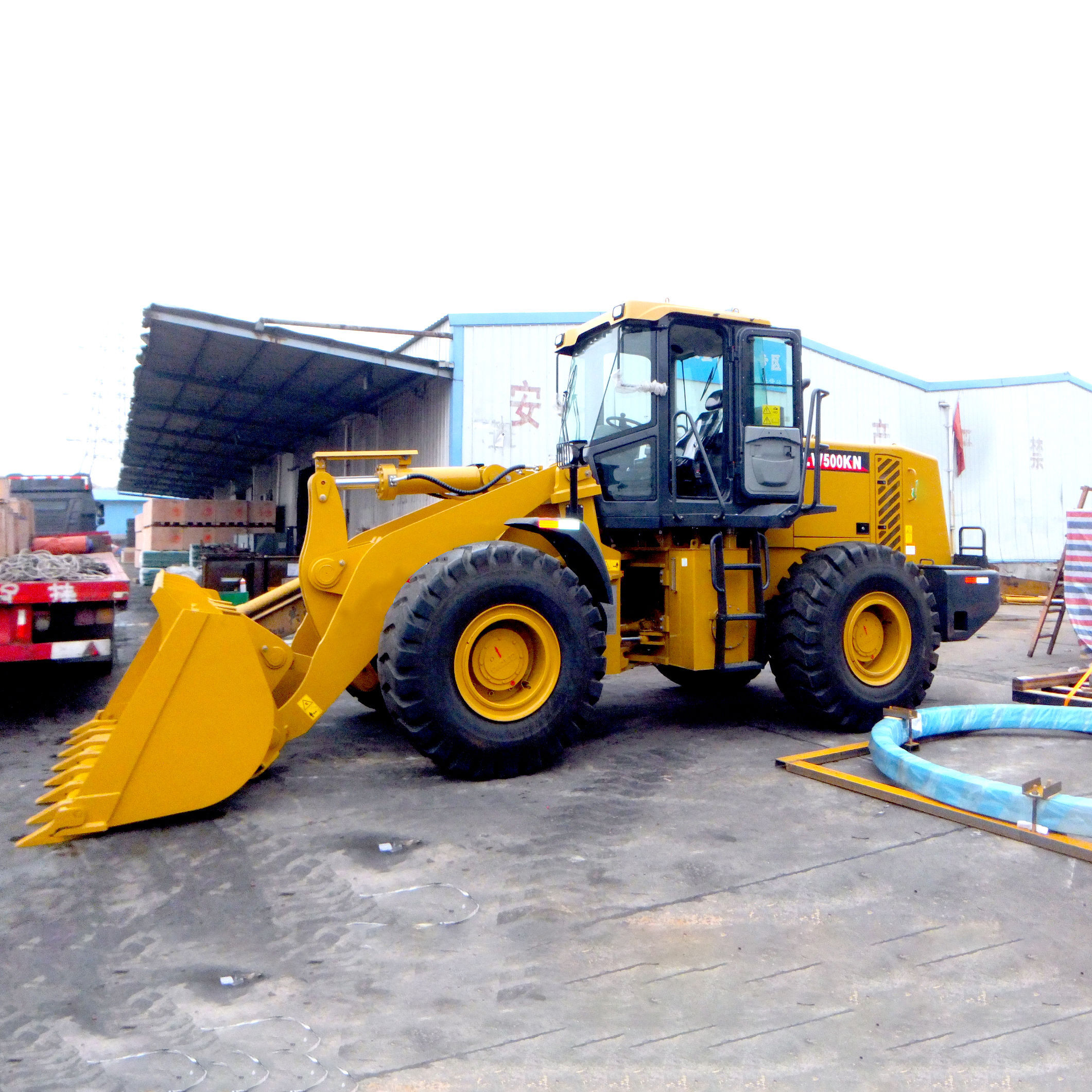 China New Construction Machinery 5ton Wheel Loader Lw500fn Buy China