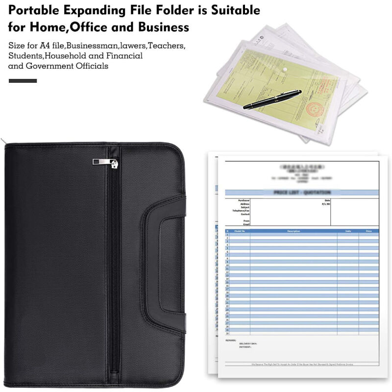 Counter Paper File Folder Bulk Buy China Wholesale Expanding File Folder With Portable-handle ...
