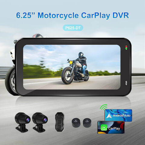 【保有 リモコン TPMS GPSドラレ】P625-DT バイク CarPlay 特別車・バイク・自転車 - 【保有 リモコン TPMS GPSドラレ