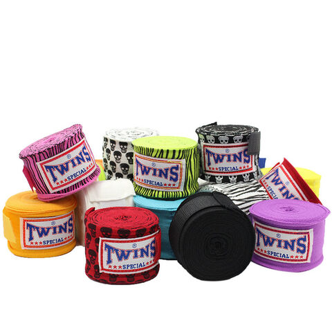 Promotion logo personnalisé de qualité supérieure Bande élastique personnalisée boxe, bandages de boxe respirants Bandes d'exercice de boxe