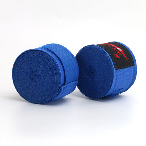 Promotion logo personnalisé de qualité supérieure Bande élastique personnalisée boxe, bandages de boxe respirants Bandes d'exercice de boxe