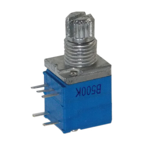 Fabricant taïwanais de potentiomètres rotatifs à arbre métallique de 9 mm