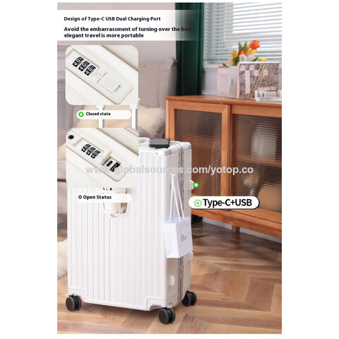 Großhandelspreis Herren- und Damen-Bordgepäck Koffer für Büro-Trolley-Tasche und Aufbewahrung Elegante Gepäck-Trolley-Tasche für Reisen