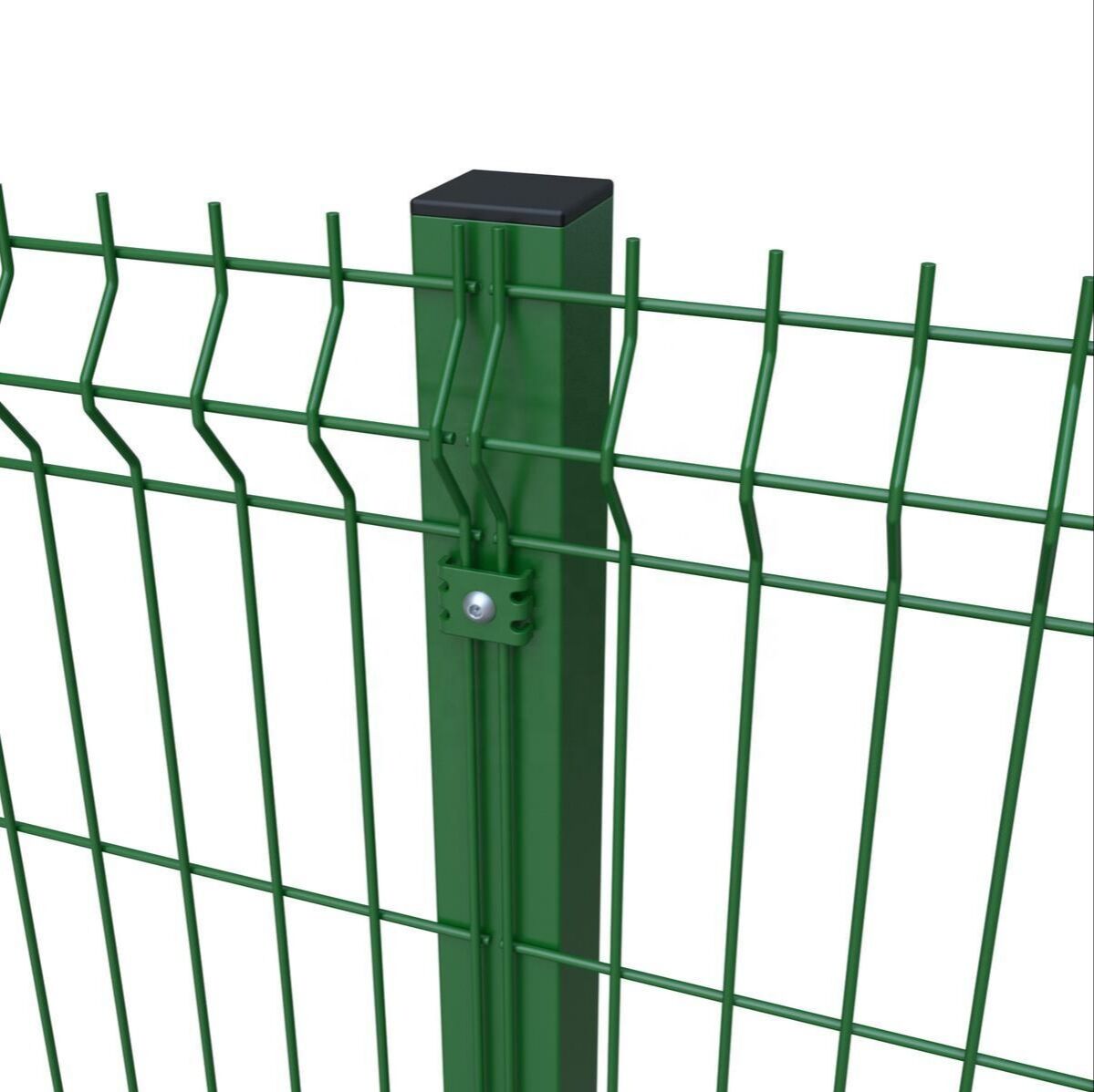 High Quality Galvanized Steel Metal Pvc Coated 3d V Bending Welded ...
