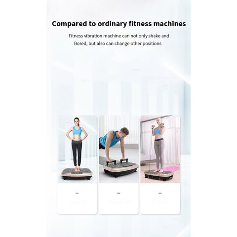 Tudeen Cardio-Trainings-Vibrationsplatte - Vibrationsplatte für Heimtraining, Fitnessgerät