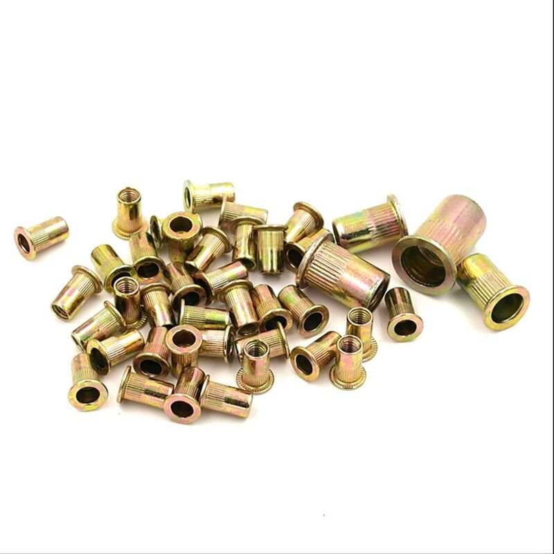 Buy China Wholesale Stainless Steel Polish Surface Flat Head Rivet Nuts ...