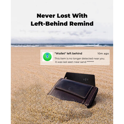 Kalt pressing Lieferant Finden Sie meinen Bluetooth-Schlüssel finder Echtzeit-Standort schlanker intelligenter GPS-Tracker Drahtloser Auflade artikel Locator