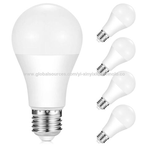 LED-Glühbirne mit Schraubsockel E27/B22, ultrahelle, energiesparende A-Birne mit Augenschutz für Zuhause, Büro und Schule.