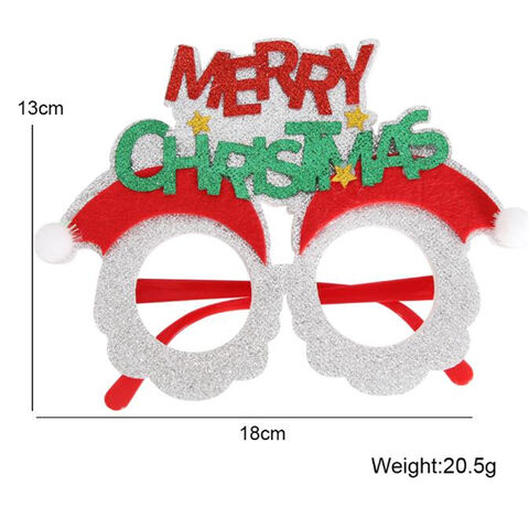 Kreativer Brillengestell für lustige Weihnachtsfeiern