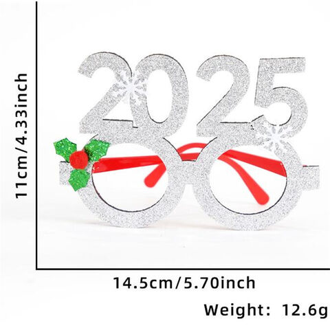 Kreativer Brillengestell für lustige Weihnachtsfeiern
