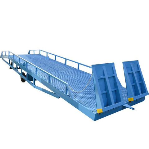 Rampe de chargement de conteneur pour chariot élévateur OEM et personnalisée pour marches de chariots élévateurs et supports
