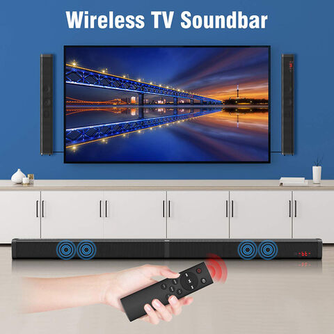Barra de Sonido Desmontable 2 en 1 para TV, Altavoz Soundbar para Audio Doméstico con Bluetooth, Óptico, AUX - Ideal para Mayoristas