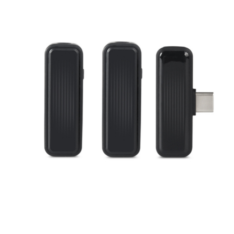 Micrófono Lavalier Inalámbrico para Streaming Móvil, Micrófono para Grabación de Video en Exteriores con Cancelación de Ruido