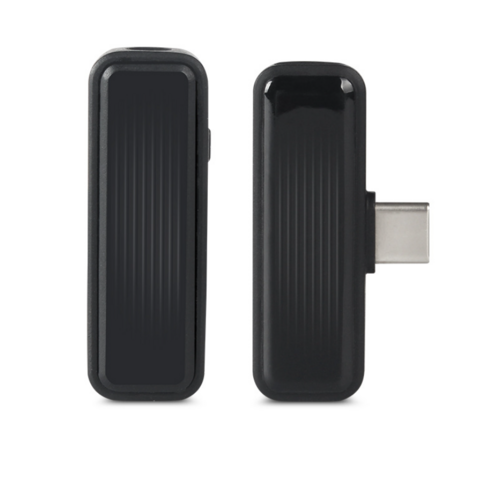 Micrófono Lavalier Inalámbrico para Streaming Móvil, Micrófono para Grabación de Video en Exteriores con Cancelación de Ruido