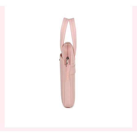 Sac fourre-tout pour ordinateur portable 15,6 pouces pour femmes d'affaires, sac à dos rose pour documents