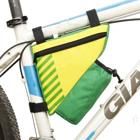 Fahrradzubehör Sport Fahrradtasche Aufbewahrungstasche Dreieck Sattelrahmen Fahrradtasche