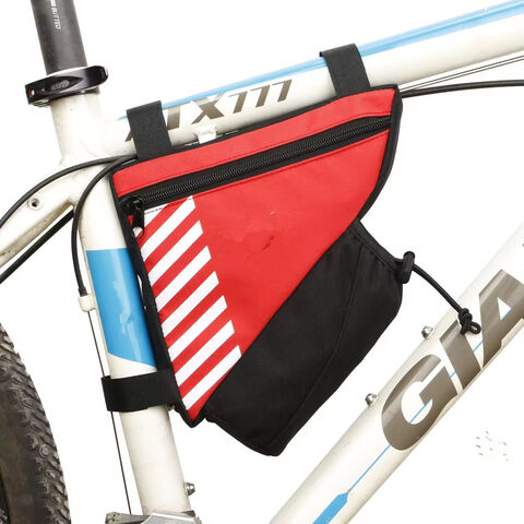 Fahrradzubehör Sport Fahrradtasche Aufbewahrungstasche Dreieck Sattelrahmen Fahrradtasche