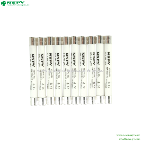 Fusible Solar 10x85mm 2-30A de Alto Rendimiento gPV