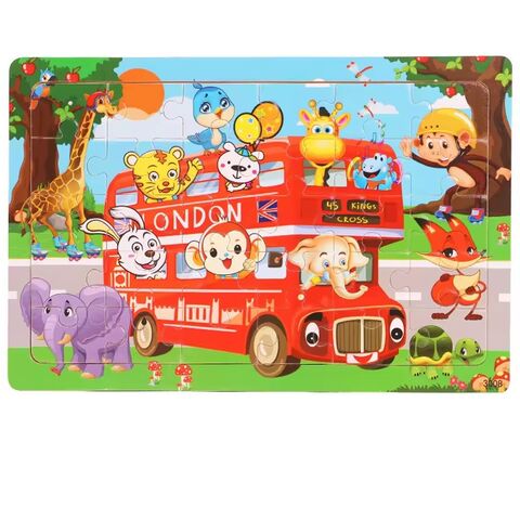 Puzzles educativos para niños CMYK, puzzles con logotipo personalizado OEM o ODM, rompecabezas de dibujos animados, juegos de ingenio para niños