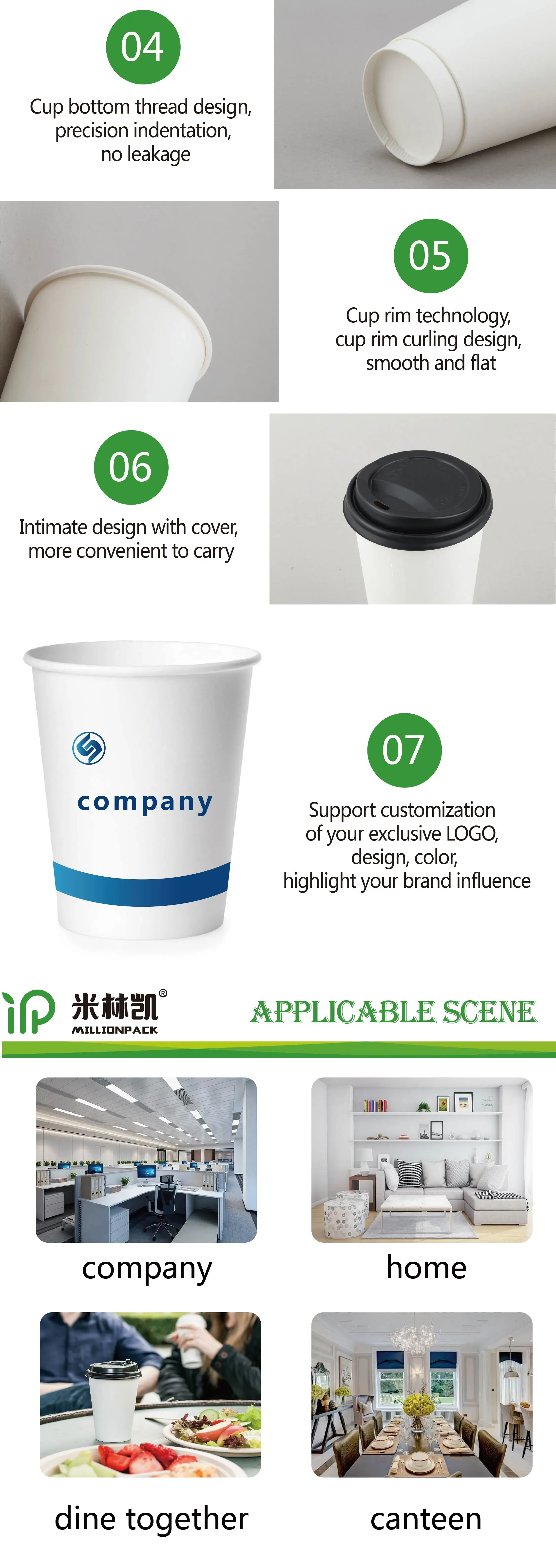 Buy China Wholesale Wholesale Double Wall-white Cardboard Paper Cup For ...