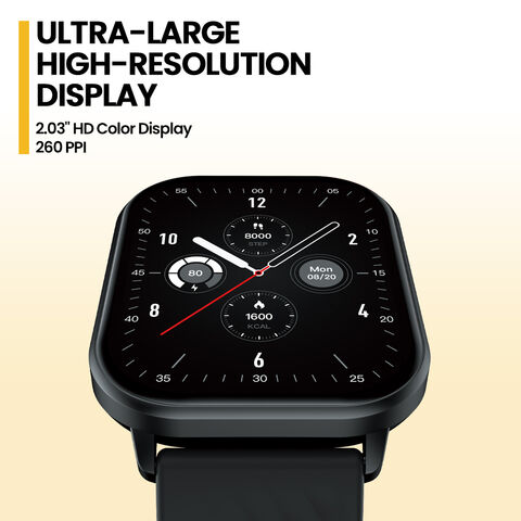 Zeblaze GTS 3 Reloj Inteligente con Llamadas de Voz, +200 Carátulas, Pantalla HD de 2.03'', Pulsera Inteligente con Monitorización del Sueño