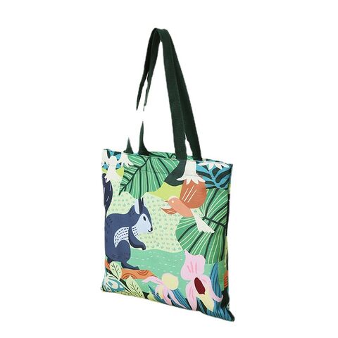 WOO Anpassbare Tragetasche aus Canvas in Unifarben, individuelle Größe - Canvas-Tragetasche nach Maß, Canvas-Umhängetasche, schlichte Canvas-Tasche zum selbst Gestalten